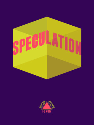 cover image of Speculation